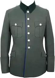 [militaryharbor] WW2 WWII German Heer M28 Officer Medical Gabardine Piped Service Tunic Jacket I