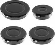 Aspares Oven Cooker Hob Gas Burner Crown & Flame Cap Kit for Hotpoint (Small, 2 Medium & Large, 55mm - 100mm)