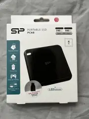 SP Silicon power PC60 SSD External hard drive 4TB USB-C with Adapter BRAND NEW