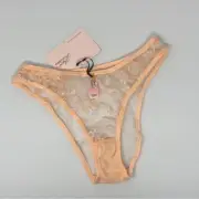 Agent Provocateur Zadi Peach Brief AP4 Large NWT