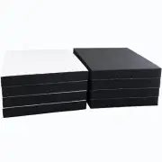 8 Pcs Black Adhesive Foam Padding Closed Cell Foam Sheet Neoprene Rubber Pad