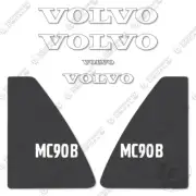 Fits Volvo MC90B Decal Kit Skid Steer Equipment Decals - 7 Year Outdoor Vinyl!