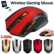 2.4GHz Wireless USB Optical Gaming Mouse Mice for PC Laptop Computer Desktop AU
