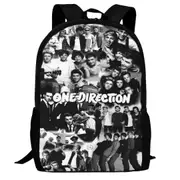One Direction Backpack,3d Print Laptop Backpack Lightweight Casual Daypack Bookbag Multi-Function Travel Backpack