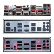 For MSI Z170A XPOWER GAMING TITANIUM EDITION Backplate IO Shield I/O Shield OEM