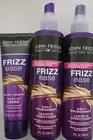 John Frieda Frizz Ease Daily Nourishment Leave-In Conditioner Detangles3pcs NEW