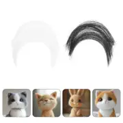 2 Packs Simulated Animal Whiskers Cat Whiskers Beard Needle Felting Dolls