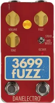 Danelectro 3699 Fuzz & Octave Guitar Effects Pedal - Make Offer!