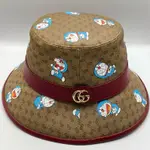 【桃園春日店】等級B GUCCI DORAEMON*GUCCI HAT RED