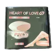 BNIB Heart of Love - Ladies leg shaver