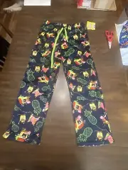 SpongeBob SquarePants Men’s Pajama Lounge Pants Large New