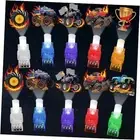 36 PCS Monster Truck Party Favors LED Light Up Finger Lights, Glow in the Dark