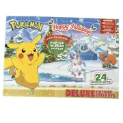 POKEMON Deluxe Holiday ADVENT CALENDAR 2022 Lights & Sound Pop Up Display SEALED