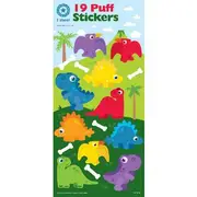 Artwrap Puffy Stickers Dinosaurs
