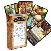 Out Of Hand Tarot Deck 78pcs Card Travel Edition pocket size designed for all enthusiasts, casual party game Tarot Deck