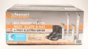 *Lifesmart 4 Post Electric Dryer With Deodorizer Function - All Seasons