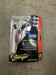Stinger SI4212 RCA Interconnect Audio Cable 2 Channels 12 ft 4000 Series Stereo
