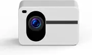 Projector with Wifi and Bluetooth, 500 ANSI Mini Projector Electric Focus Pro...
