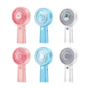 Handheld Fan Portable Small Fan Cooling Fan USB Rechargeable Hand Fan