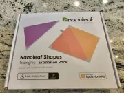 Nanoleaf Shapes Triangles Multicolor Light Panels Expansion Kit - 3 Pack New