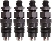 4PCS Fuel Injector Compatible with Kia BESTA PREGIO K2500 Hyundai H100 H150 H200 4DBH 3381542020 33815-42020 093400-6760