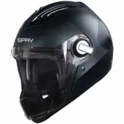 SBA-2 SPRY ABS Plain Visor Classic Full Face Helmet Medium 580m Black