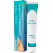 Aroamas Advanced Medical-Grade Silicone Scar Gel, for Keloids, C-Section... 45G