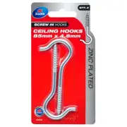 Zenith Ceiling Hooks 85mm x 4.8mm