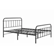 Florence Metal Bed Frame - Black, Double - Double / Black