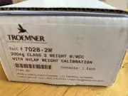 Troemner 7028-2W, 200mg Class 2 Weight w/WCC with NVLAP Weight Calibration