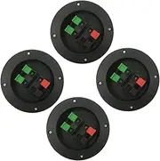 WATIIFUFU Loudspeaker Connector Set 4-Port Terminal Connectors for Subwoofer Wiring Bonding in Australi