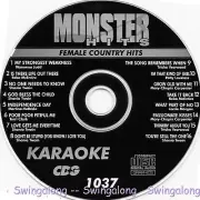 Female Country Monster Hits Karaoke CD+G #1037 Shania Twain,Reba McEntire, NEW
