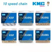 KMC X10/X10EL/X10SL Shimano CN-HG95 10 Speed 116L MTB Bicycle Road Bike Chains