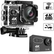 Underwater 4K Camera 16MP WiFi HD Waterproof 30M Sports Camcorder 170 Degree Wide Angle Lens Snorkeling Adventure Recording Action Device