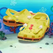 SpongeBob® SquarePants X Crocs Classic Clog Men’s Size 8 Women's 10