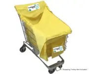 TrolleysaF Shopping Trolley Cover Universal Hands Free Privacy SuperMarket