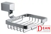 Square Shower Shelf Soap Wire Basket/Holder/Dish Solid Full Chrome Tax Invoice