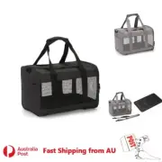Breathable Pet Carrier Soft Crate Bag Portable Dog Cat Travel Light weigted