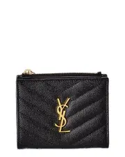 Saint Laurent Monogram Matelass Leather Card Holder