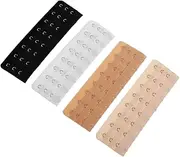 [WOFASHPURET] 4pcs Bra Extension Buckles Shapewear Bra Extender Adjustable Bra Hook Extension Corset Extender For Women Corset Back Closure Bra Accessory