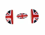 Union Jack Interior Door Handle+Glove Box Covers for Mini Cooper R55 R56 R59 (for: Mini)
