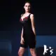 【K's凱恩絲】水晶網紗系列無罩杯有罩杯連身大腿2分之1款塑身衣(多國專利認證)