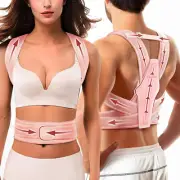 Posture Corrector for Women and Men with Magnetic Therapy Back Support, Strong T