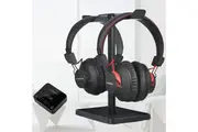 HT41899 AVANTREE Dual Wireless Headphonesfor TV With Transmitter Stand