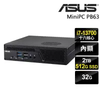 在飛比找momo購物網優惠-【ASUS 華碩】i7 十六核心迷你商用電腦(MiniPC 