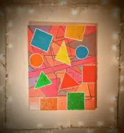 Original Abstract Acrylic Painting On Canvas