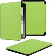 BOUTIQUE Kindle Paperwhite Leather Water-Safe Case Cover for Amazon Kindle Paperwhite Prior to 2018 E-Reader Modedl: DP75SDI or EY21, Green