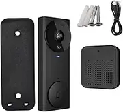 5V 1A HD Wireless Video Doorbell Camera 2.4GHz WiFi Support Two-Way Audio Night Vision APP Remote Control Cloud Storage