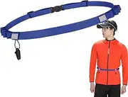 Race Belt,Running Race Belt Bib Holder - Adjustable Sports Waist Band for Outdoors Fitness Riding Time Trials Hiking Competitive Events