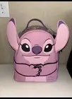 New Loungefly Disney Angel From Lilo And Stitch Magnetic Hands Mini Backpack Bag